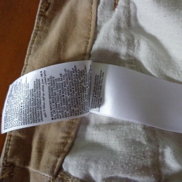 Old Navy Skinny Pants 6 TALL Tan Zip/Button Closure Belt Loops Pockets - Picture 13 of 13